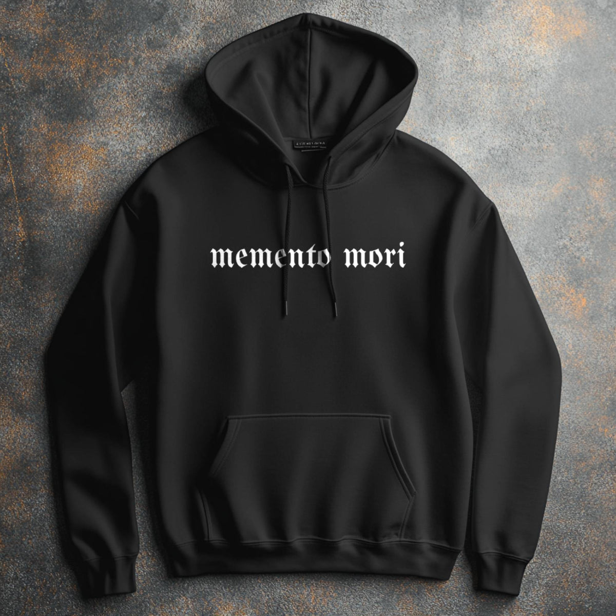 Ready to Wear Your Reminder to Live Fully? | Memento Mori Collection | Classic Unisex Black Hoodie